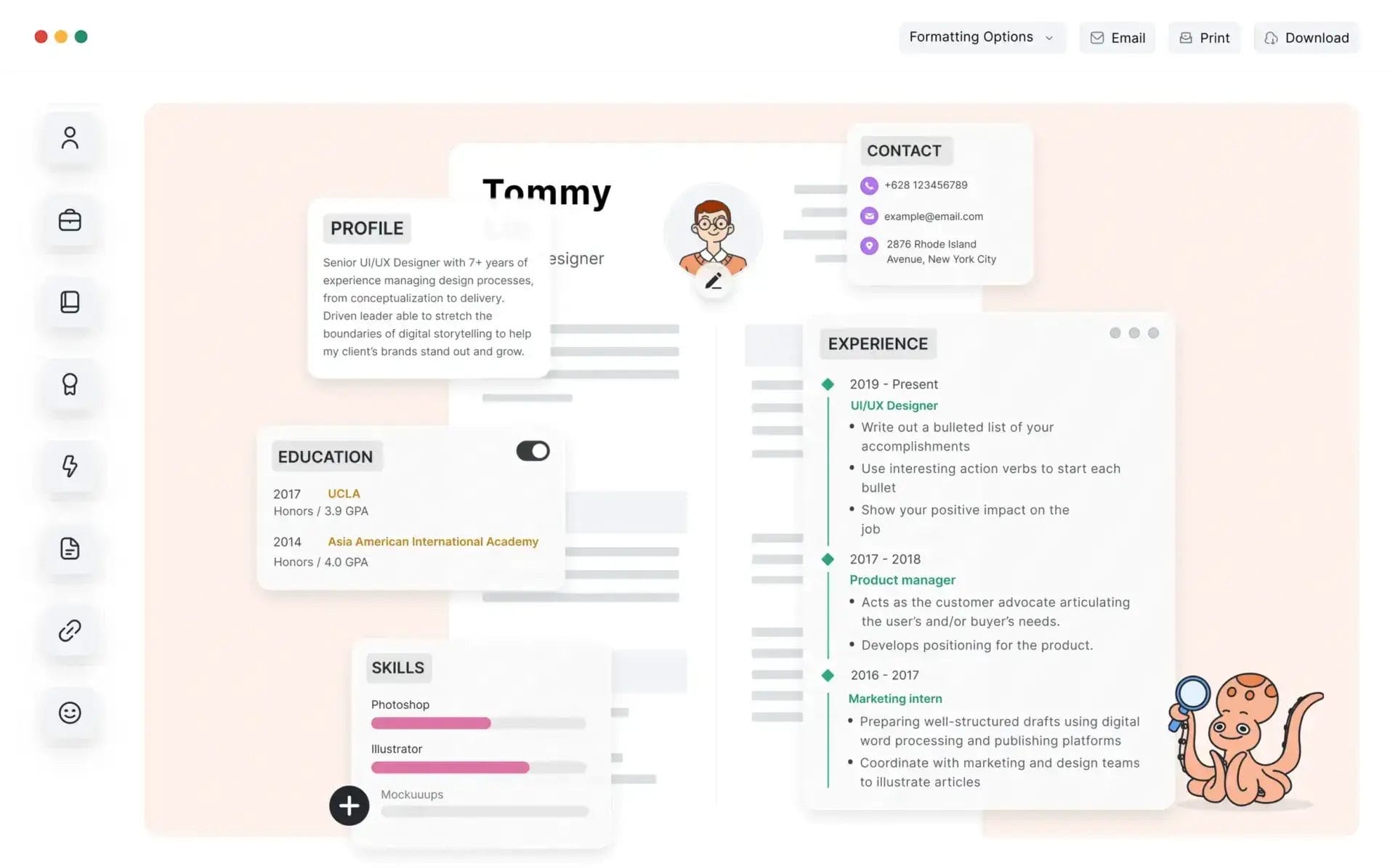 Hero Resume 32 Interface - Talentgro Global