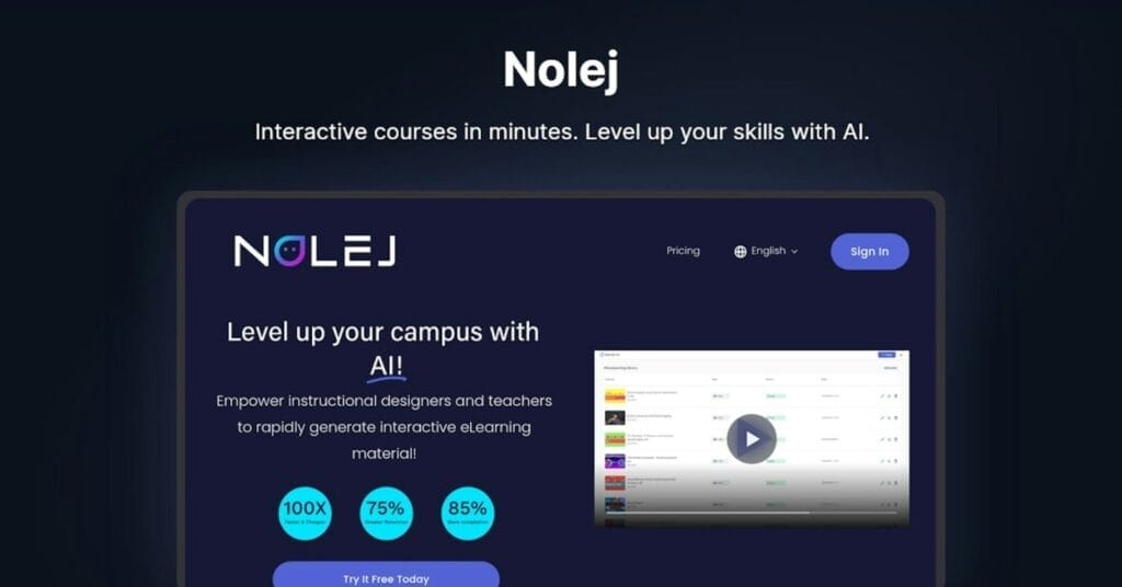 Noleji Ai Free Tool - Talentgro Global